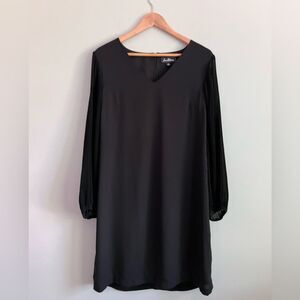 SAM EDELMAN Black Shift Dress Size 10